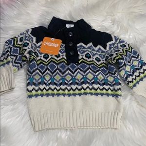 NWT GYMBOREE FAIRE ISLE SWEATER 6-12M